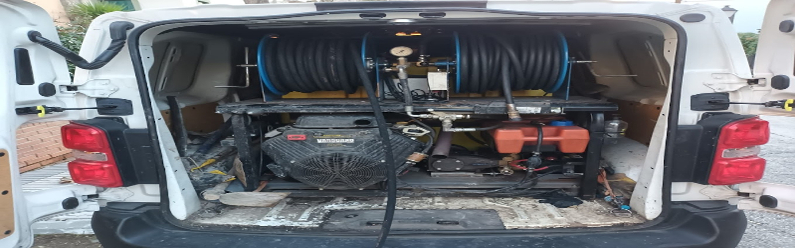 Obra civil en redes de saneamiento en Tres Cantos